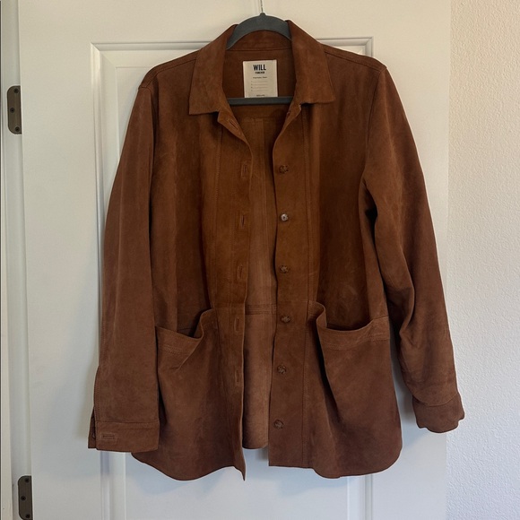 Sezane Will Suede Jacket - Picture 5 of 9